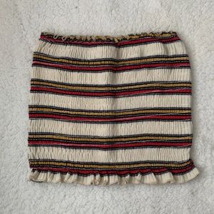 Tilly's Striped Tube Top